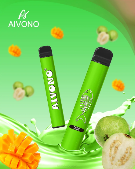 マンゴーグアバ Aivono AIM FISHBONE 600 0822283 | Aivono Vape Review